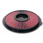 K&N-E-9107-Air Filter; Round Panel; H-1.5 in.; Base OD-10.25 in.; Top OD-4 in.; Closed Top; 