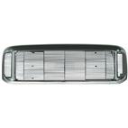 Street Scene-950-75572-Custom Grille Shell; Billet Insert; Steel Chrome; 3 pc. Opening; 