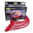 Taylor-74226-8mm Spiro Pro; Ignition Wire Set; Custom Fit; Red; 